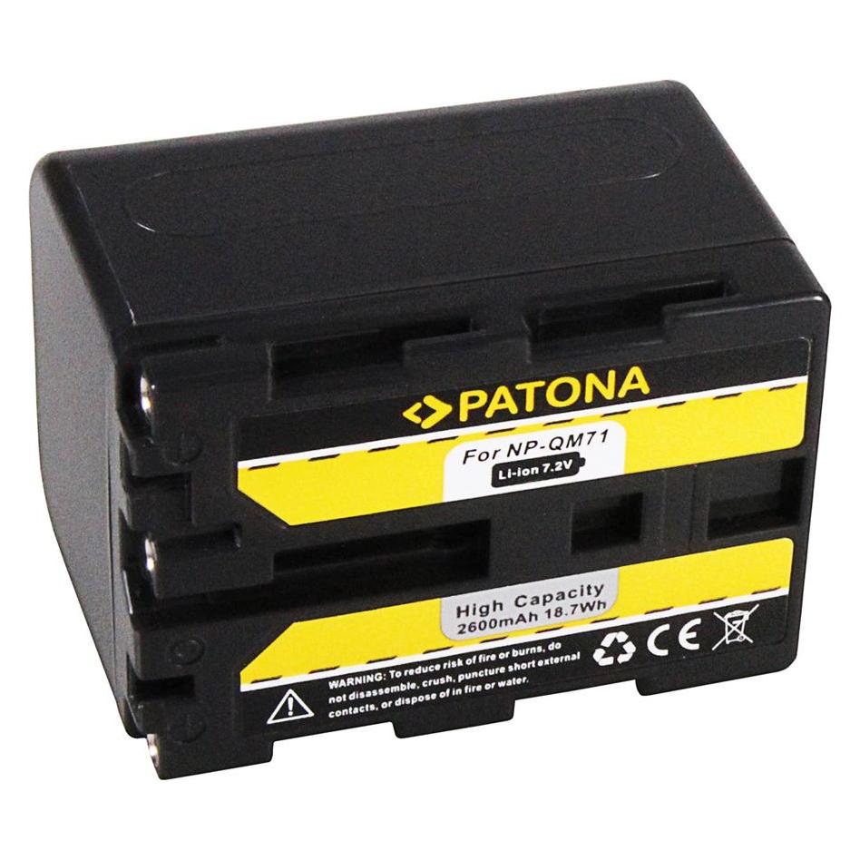 Patona Akku f. Sony NP-FM71 NP-QM70 NP-FM70 NP-QM7 CCD-TRV138 (Kamera Akku) (PT1085)