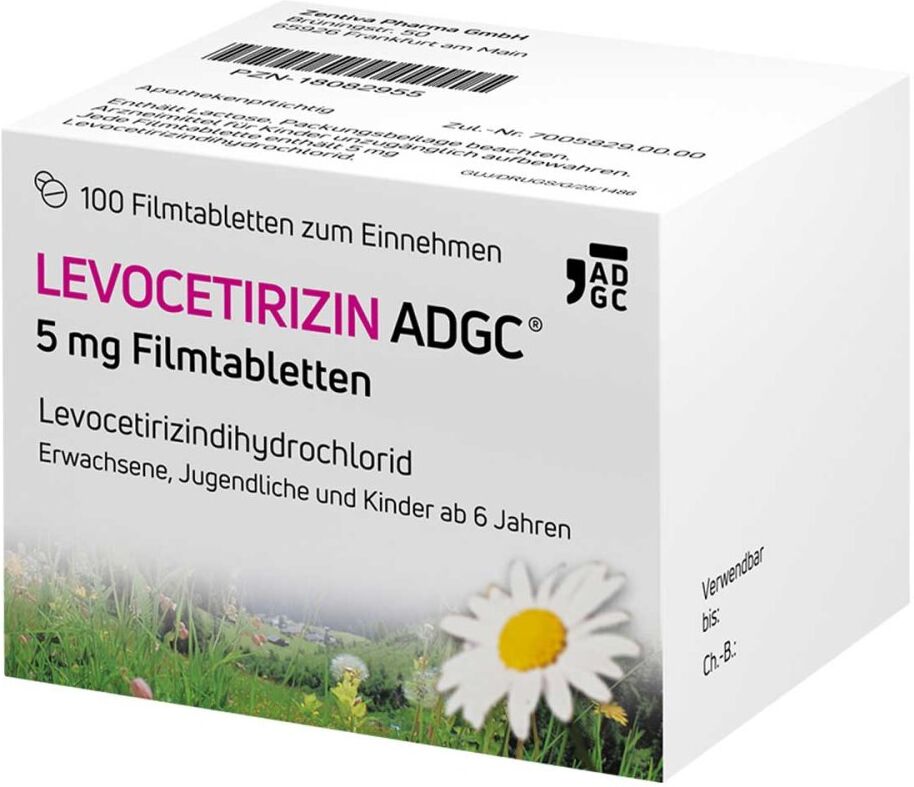 Levocetirizin ADGC 5 mg Filmtabletten