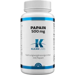 Papain 500 mg Klean Labs 90 ST