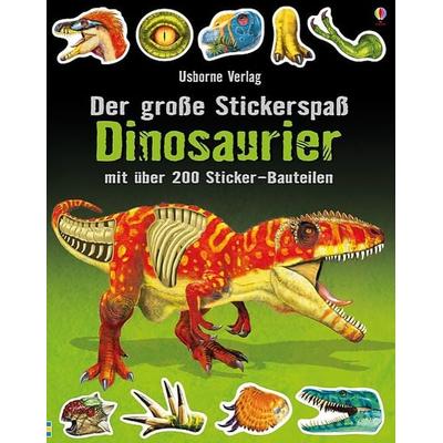 Der große Stickerspaß: Dinosaurier, Taschenbuch von Simon Tudhope, Usborne, 978-1-78232-454-6
