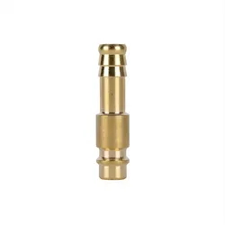 Kupplung 8mm/9mm mit Endstück für Schlauch Messing""