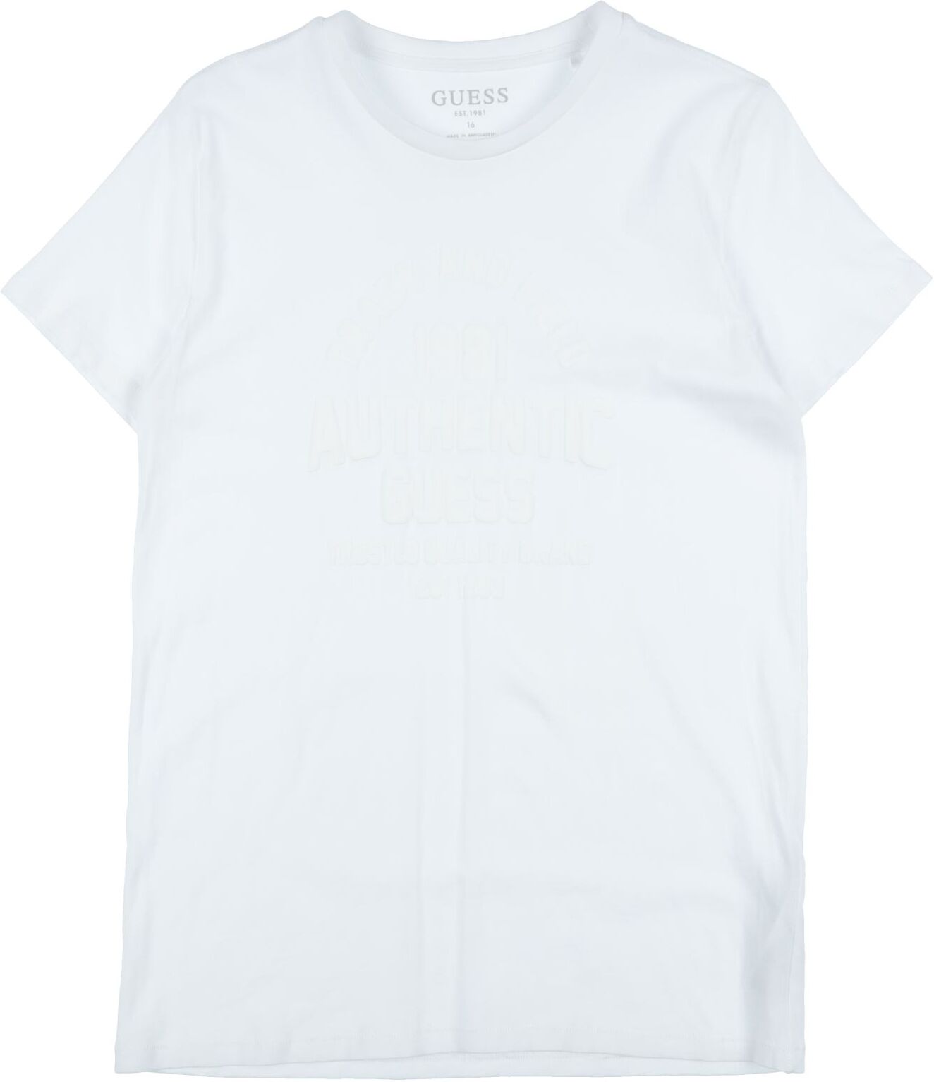 Guess Camiseta Chica Blanco 16 Chica