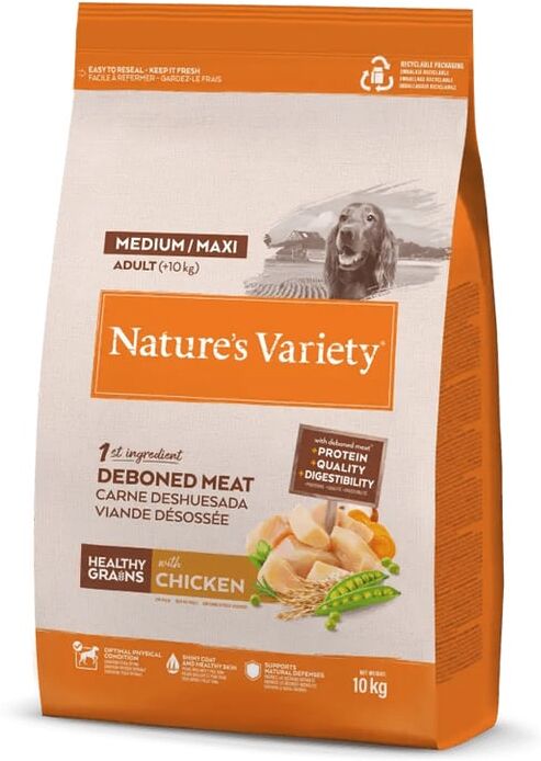 Nature's Variety Nvd Selected Med Adlt Fr Chicken 10 Kg