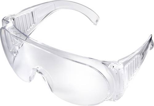 TOOLCRAFT TO-5343204 Schutzbrille Klar EN 166 DIN 166