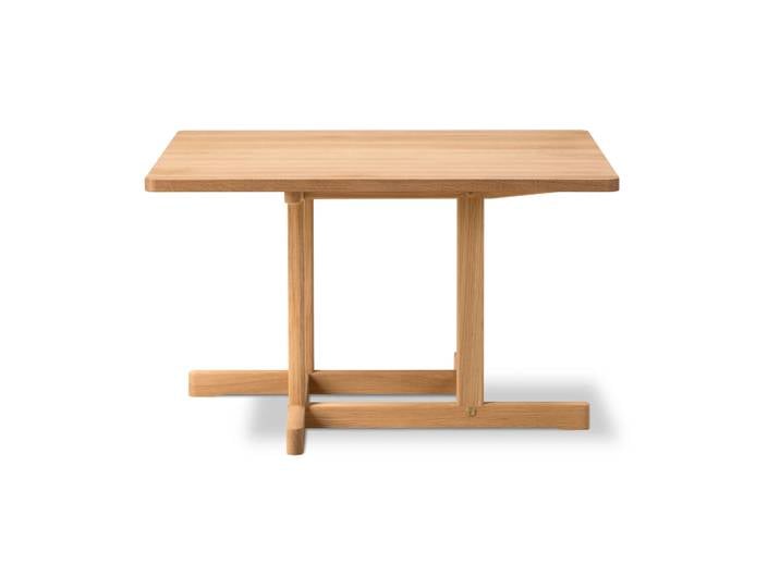 Fredericia Furniture Table basse BM80 Mogensen Coffee Table 90x90 cm Chêne huilé