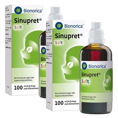 2x Sinupret Saft 2x100 ml Sirup