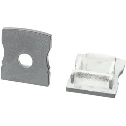 Artecta Pro 35 End Caps 2 Stk. - Grau
