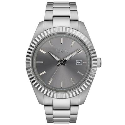 Quarzuhr JOOP, silber (silberfarben), Armbanduhren, Herren, Quarzuhr, Armbanduhr, Herrenuhr, Edelstahlarmband, analog, Tag