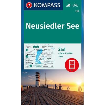 KOMPASS Wanderkarte 215 Neusiedler See 1:50.000, Sonstige von , KOMPASS Freytag & Berndt, 978-3-99154-026-7