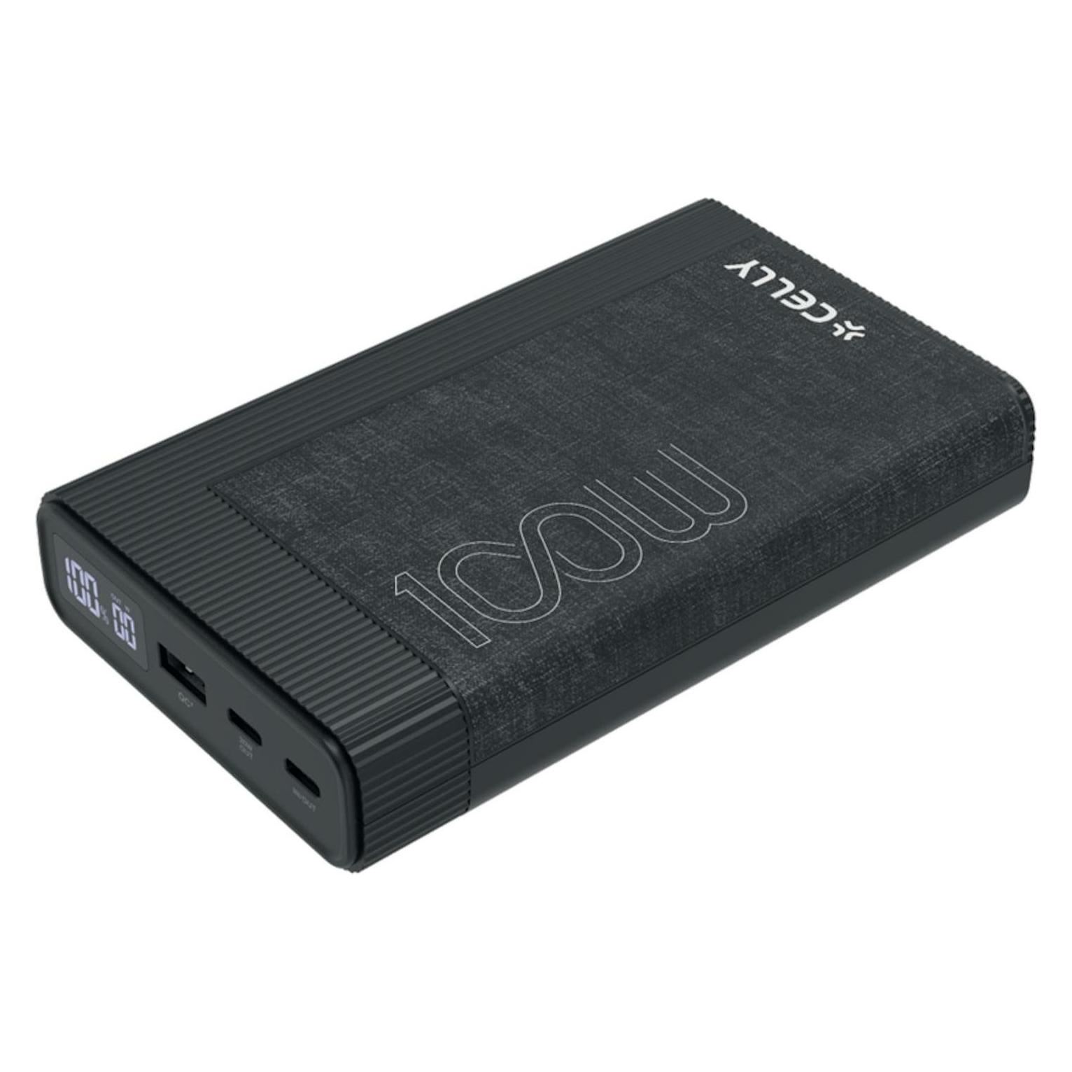 Celly Power Bank Pd 100W 20000 (20000 mAh, 100 W) (PBPD100W20000BK)