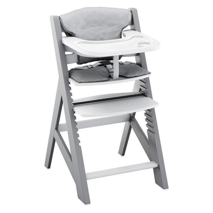 Tulano Morsel 40 grau-weisser Futterstuhl (Hochstuhl) (TN-MORSEL 40 GREY-WHITE)