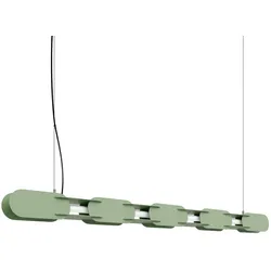 TH.1045 Pendelleuchte CHAIN 158 salbei LED 4000K