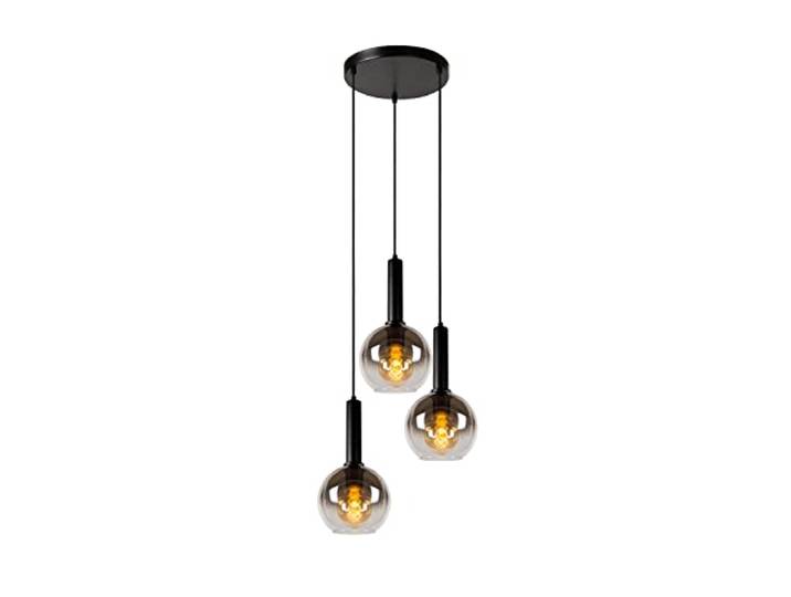 LUCIDE MARIUS - Pendelleuchten - Ø 48,5 cm - 3xE27 - Schwarz