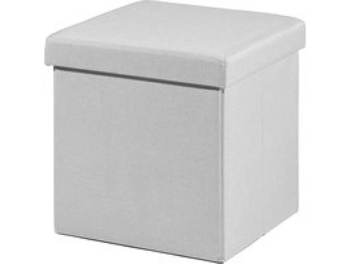 LIVARNO® Pouf-coffre (gris clair)