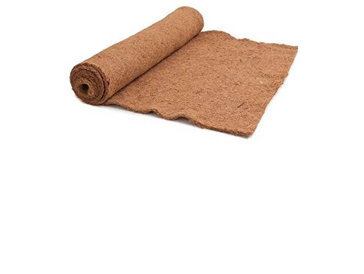 Kokosfasermatte 200 cm Breite – Kokosmatte als Matratzenauflage, Winterschutz & Tierunterlage – Naturfaser mit Latexbindung - Garten Bodenschutz – Meterware 10m