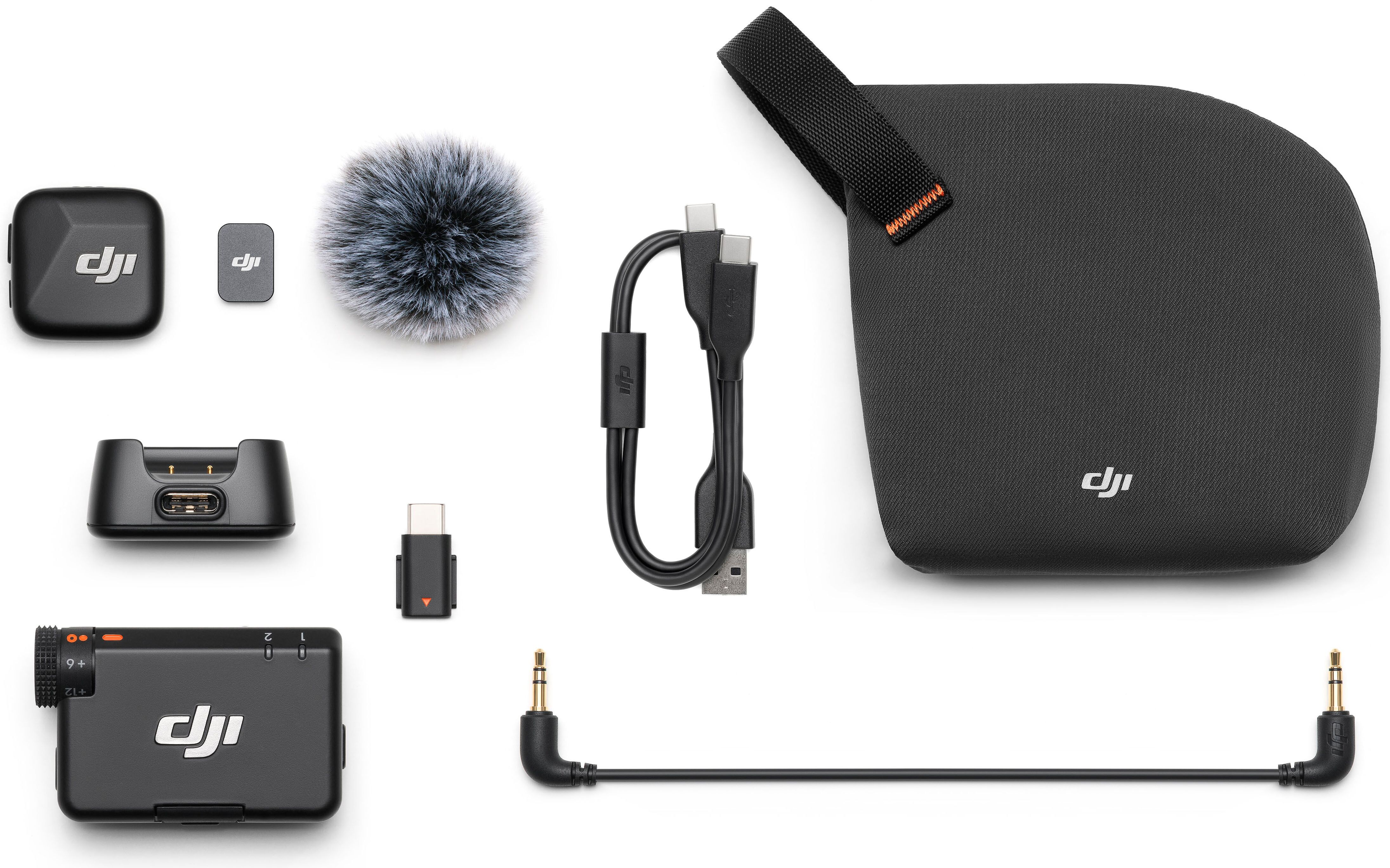 DJI Mikrofon "MIC Mini (1 TX + 1 RX)", grau, Mikrofone, Mikrofon