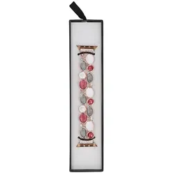 Neue Armbanduhr GlacierX Gleam Camellia Stretch Bracelet Orchid Frost für Apple Watch 38/40/41mm Mehrfarbig