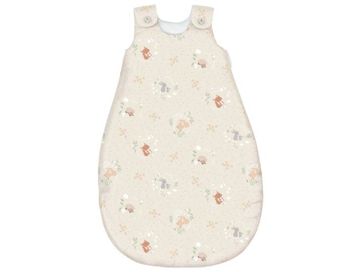 Patinio Babyschlafsack, Taupe, Tier, Füllung: Vlies, Lyocell,Vlies, Lyocell, Gr. 90es Vertrauen - Oeko-Tex®, Schlafen, Babybettausstattung, Babyschlafsäcke
