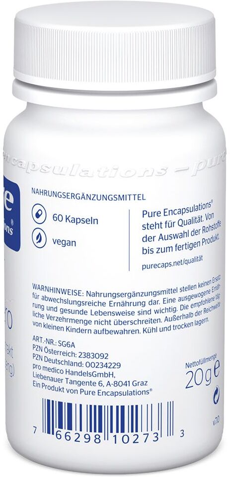 Pure Encapsulations Eleuthero Kapseln 60 St