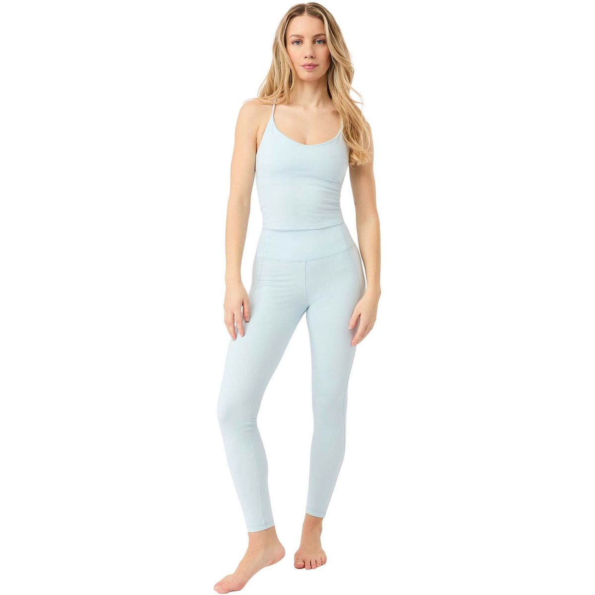 Mandala Cropped Pilates Top light blue M TO08JE55-Cropped-Pilates-Top-light-blue-M