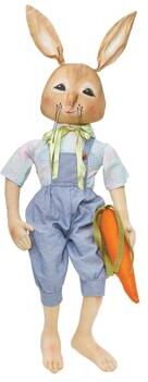 Gallerie II "Pascal Bunny Figurine - 7"" x 5"" x 25"""