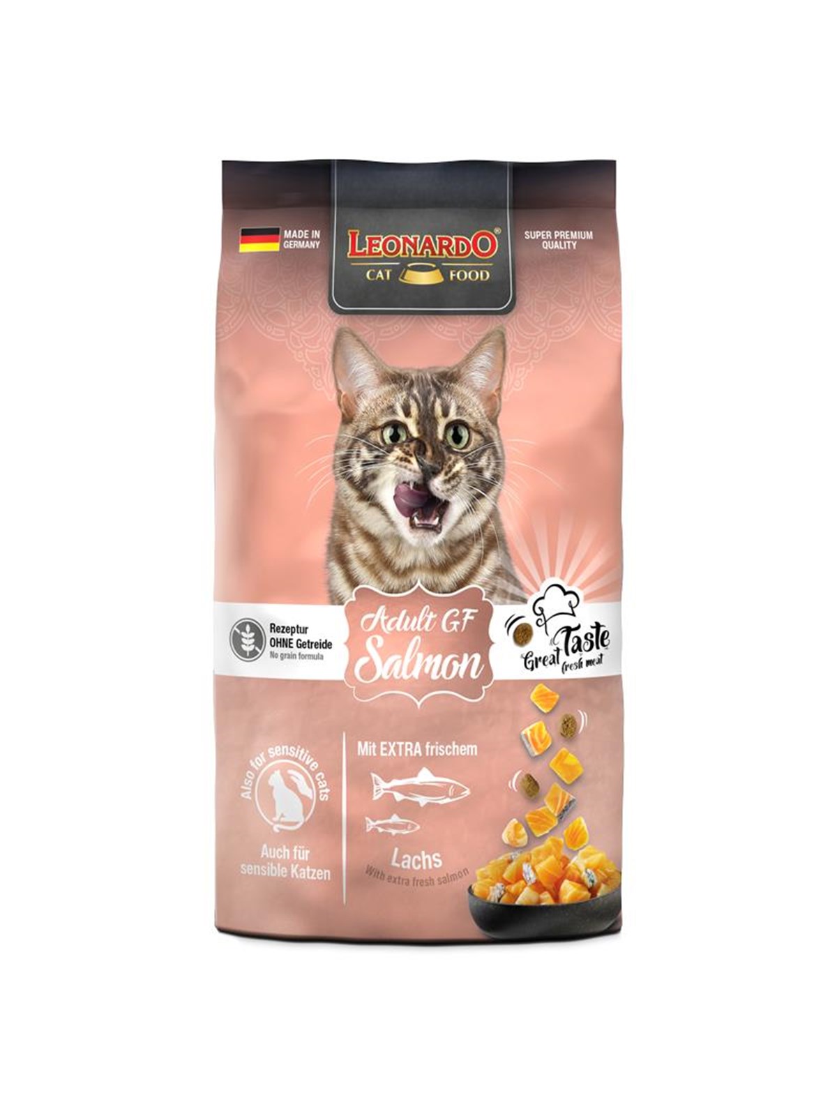 LEONARDO leonardo Katzenfutter Adult Lachs 7.5kg grainf