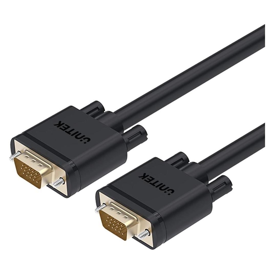 Unitek VGA D-Sub 15 pin M M-Ferrit, 5,0 m (5 m) (VGA-5M-M/M)