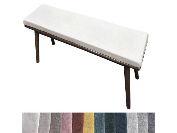 Sitzauflage Bank Wasserdicht & Uv-Schutz 75x120cm cremefarben Bankkissen Sitzauflage Waschbar Abnehmbar, Rutschfest Mit Bändern Für Fensterbank, Flur & Eckbank Innen