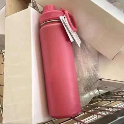 Uplifted Finds 710 Ml Stainless Titanium Vacuum Sports Bottle Leakproof Outdoor Cup g