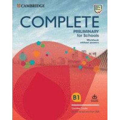 Complete Preliminary for Schools Workbook Without Answers with Audio Download, Taschenbuch von Caroline Cooke, Cambridge University Press,