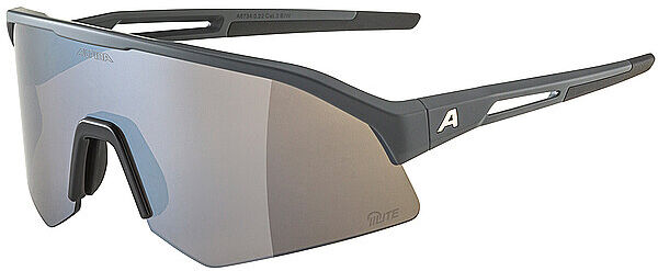 ALPINA Herren Radbrille Sonic HR Q-Lite grau M