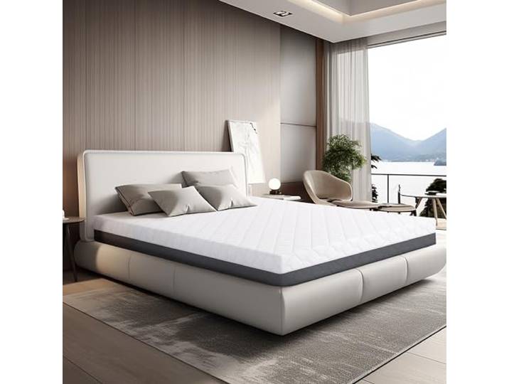TANHK Kontinentale Doppel-Memory-Matratze 100% Made in Italy Mittelfest orthopädisch Druckpunktentlastungssystem Hypoallergen, Antibakteriell und Anti-Milben Hohe Atmungsaktivität 140 x 190