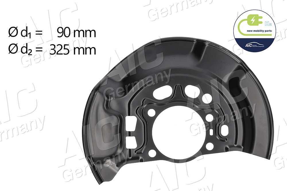 Aic Spritzblech, Bremsscheibe Original Quality 58810 Vorderachse Rechts Für Toyota