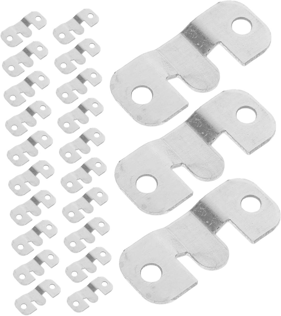 Z-Clip Ophangbeugels Frame Hangers Zilver 4,3 cm