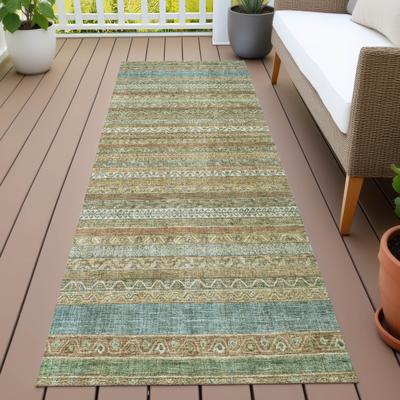 Addison Rugs Machine Washable Indoor/ Outdoor Stripe Cornelia Chantille Rug