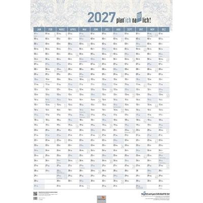 Jahresplaner 'TÜRPLANER' Kalender 2027