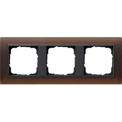 Gira Abdeckrahmen 3f.opak dbr 021313