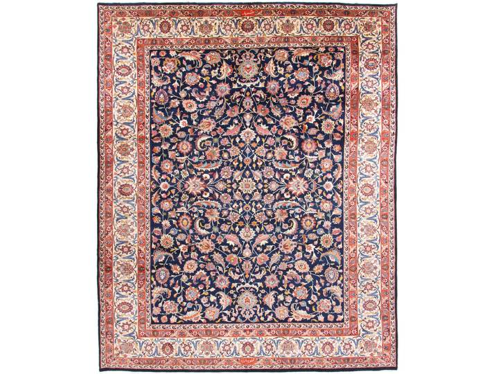 Mashhad Teppich 301x375 Handgeknüpft Orientteppich Perserteppich Wolle