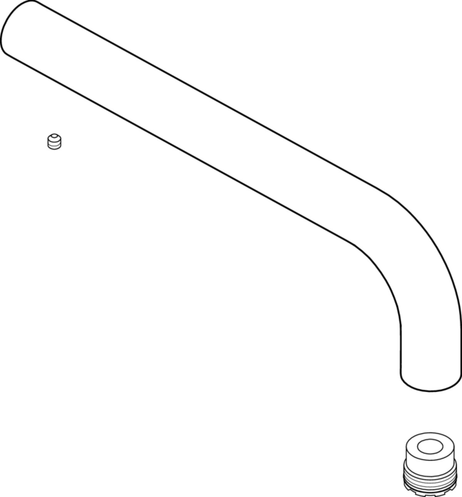 Ideal Standard SIMPLY U, d:19mm, 196mm, A962274AA Chrom