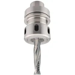 Aigner VHW-Schlichtfräser 10x30/90mm S10 Z2 rechts negativer Drall HSK-F 63 Spannzangenfutter