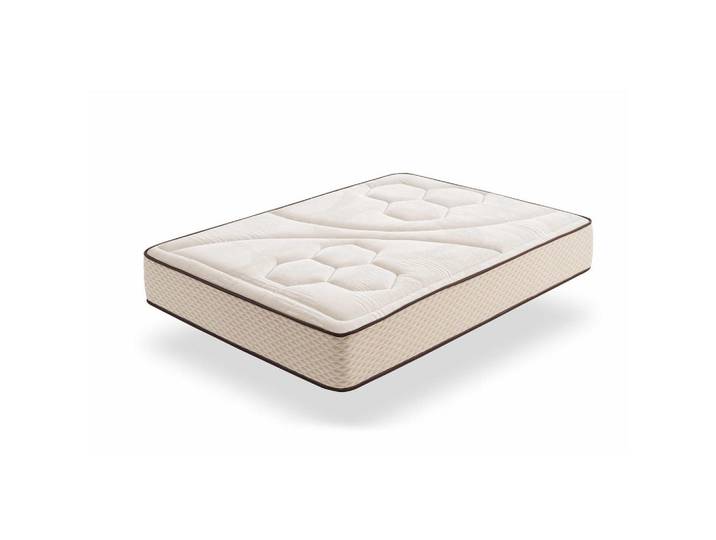 Moonia Matratze Golden Class Max -150X200, 20cm - Härtegrad H2/H3, Beige, Rechteckig, 150x200 cm, Schlafzimmer, Matratzen, Viscomatratzen