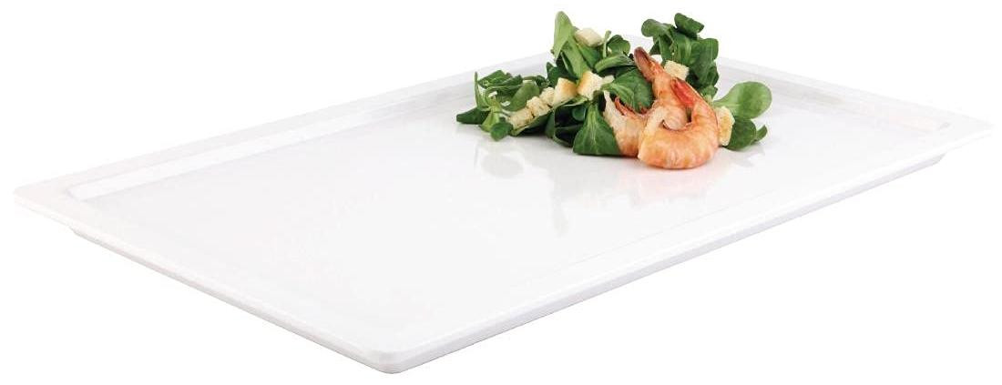 Dripio Melamine Buffetcontainer 1/2 GN Wit