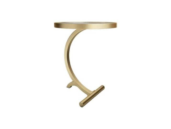 YCCHAH Sofatisch Nordic Einfache Runde Kaffee Tisch Kleine Wohnung Wohnzimmer Tee Sofa Beistelltisch Balkon Glas Wohnzimmer-Beistelltisch(A)