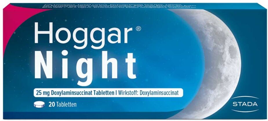 Hoggar Night 25 mg Doxylamin Schlaftabletten