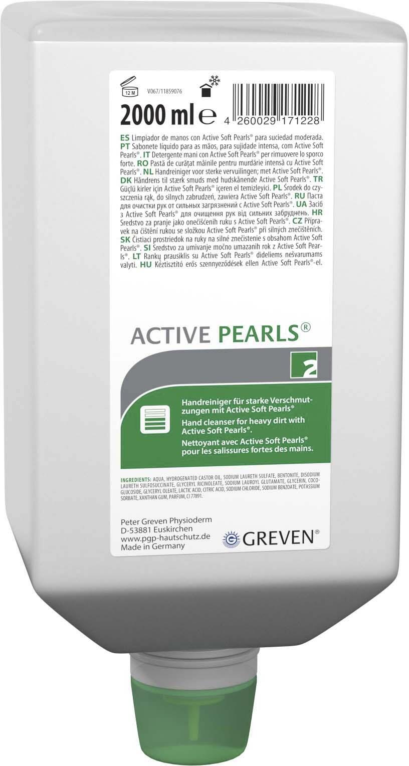 GREVEN® ACTIVE PEARLS® Handreiniger 2,0 l 13589003