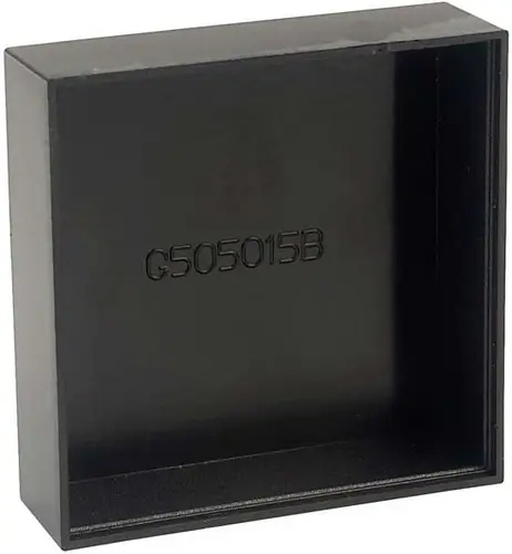 Gainta G505015B Verguss-Gehäuse 50 x 50 x 15 ABS Kunststoff