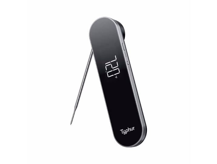 TYPHUR Instaprobe Core 0.5S Fleischthermometer – Holzkohle/Briketts/Grill Anzünder – schwarz