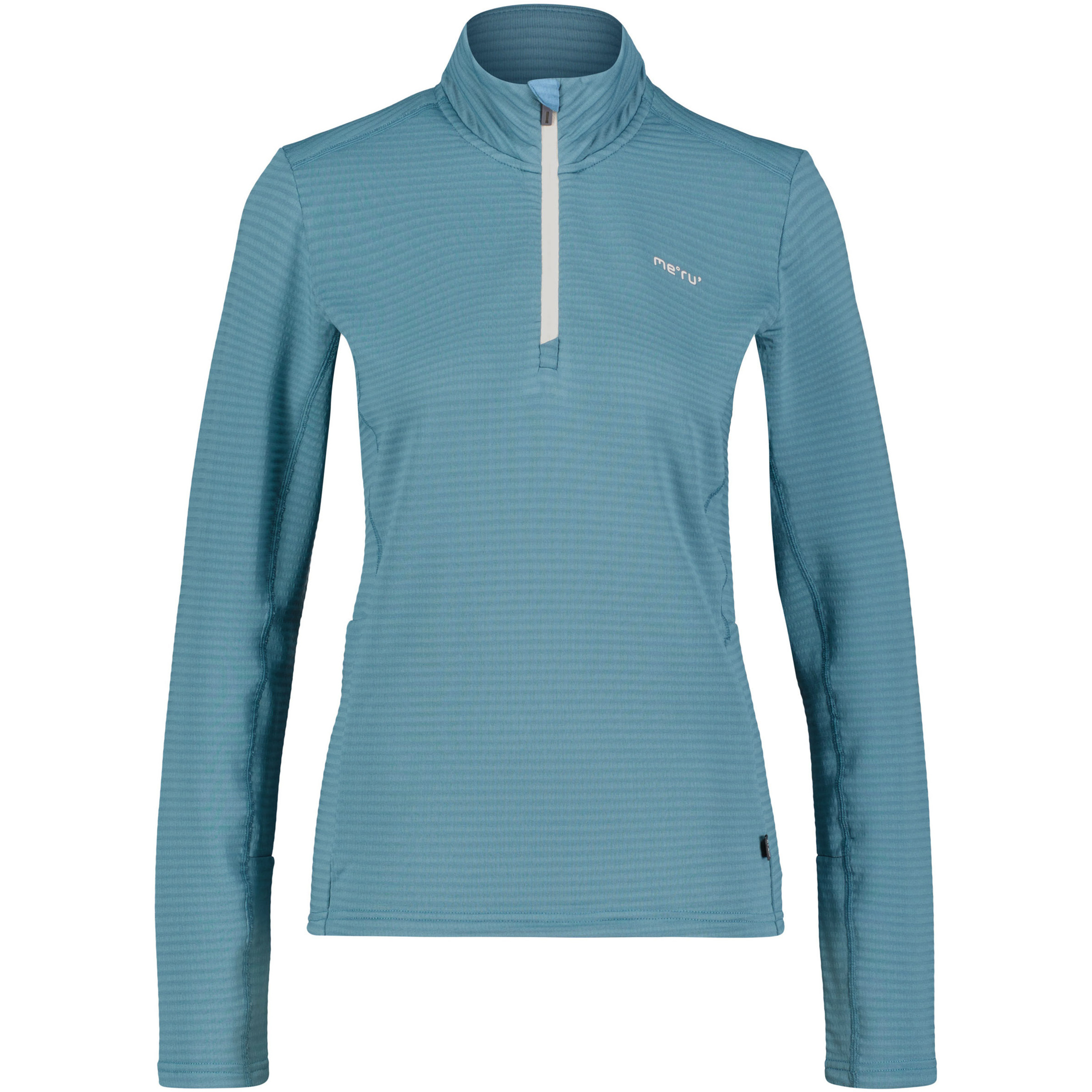 Bergzeit Basics Meru Levanger Damen Longsleeves blau Größe XS Trekking Elastisch