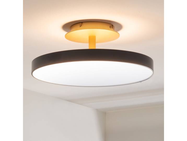 Plafonnier LED Asteria UP PLUS, anthracite 40 cm CCT - UMAGE - Salon / séjour - Design - Métal - Semi-encastré