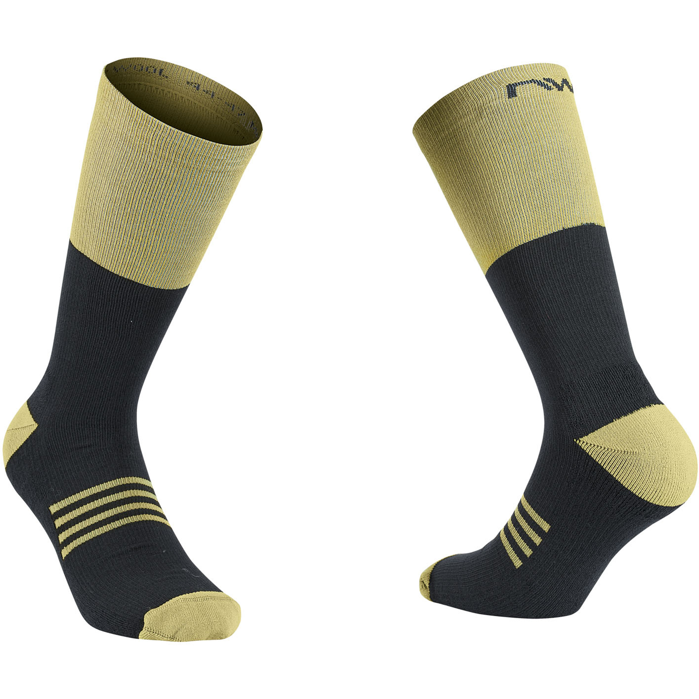 Northwave Extreme Pro High Fahrradsocken schwarz Größe 40 Rennrad | Gravel | Mountainbike Geruchsneutralisierend Merinowolle | Primaloft